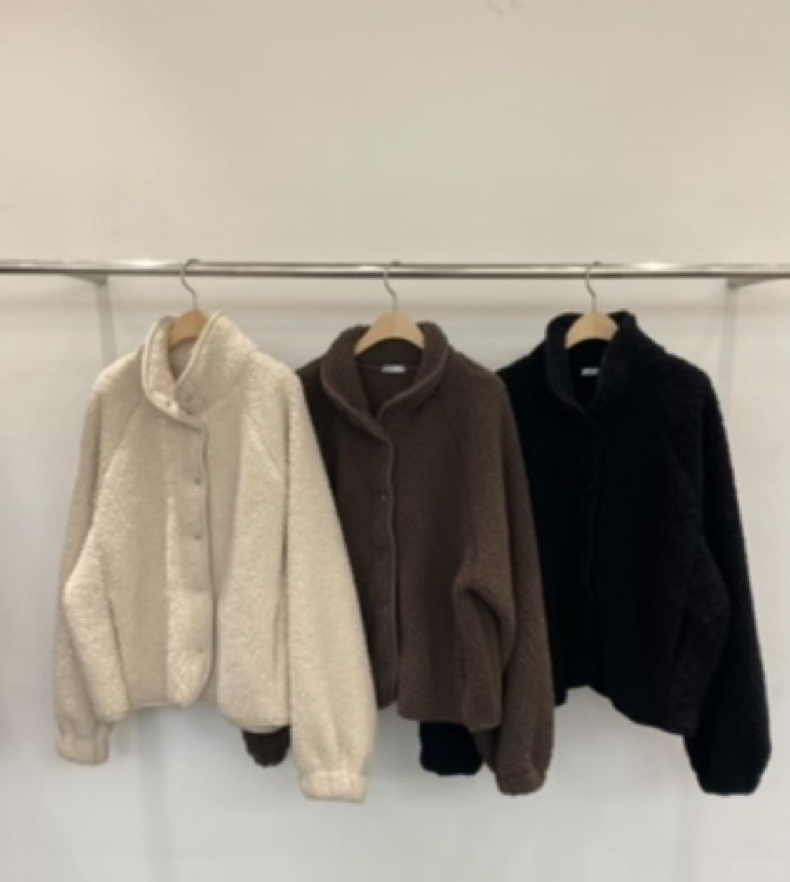B19.最愛立領保暖毛毛休閒外套