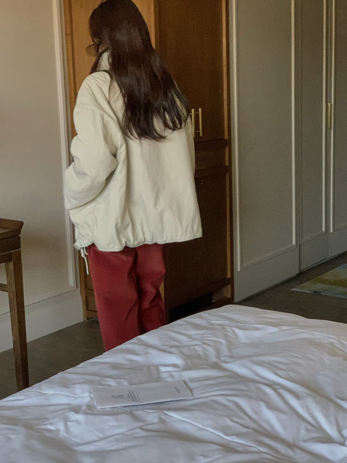 B54.正反2WAY率性女孩毛毛外套