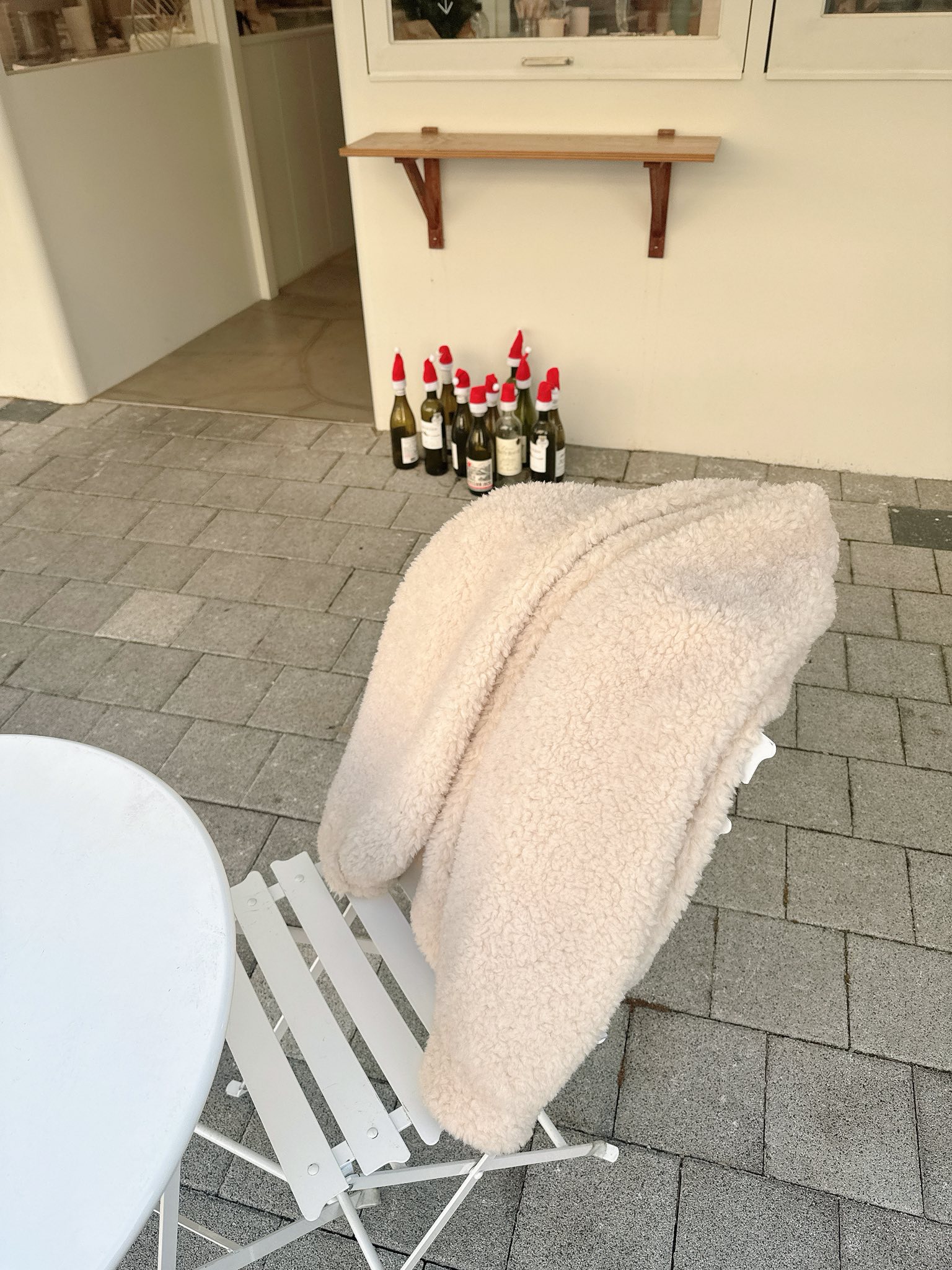 B59.擁抱泰迪熊無領拉鏈外套