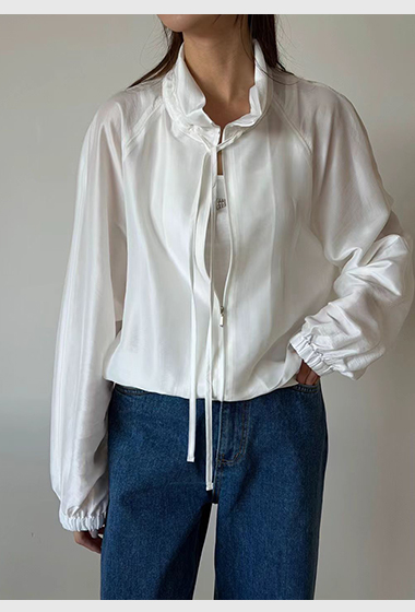 B32.瘦瘦歐膩拉克蘭袖輕薄粉彩小外套