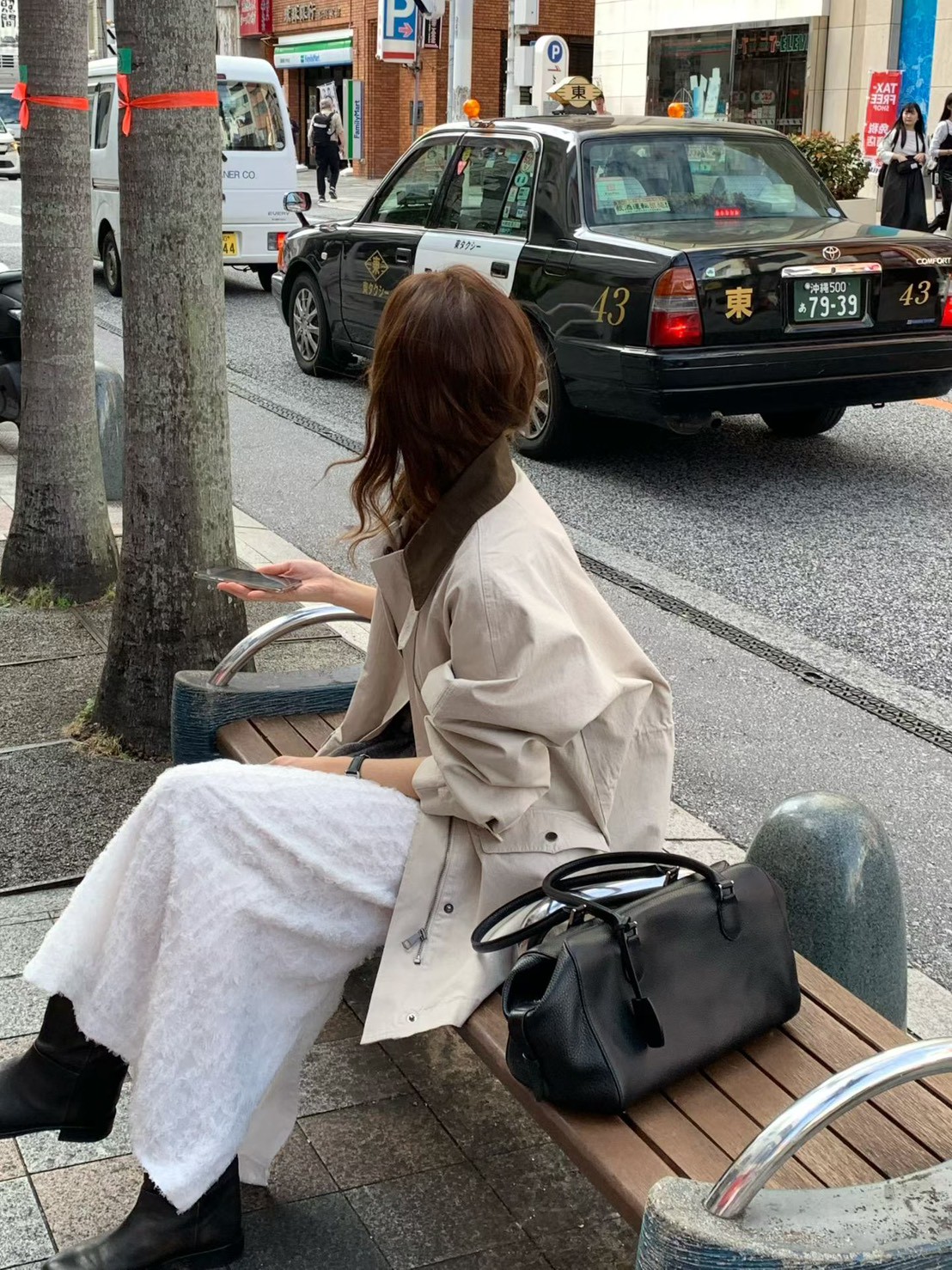 B14.大V家復古巴恩風衣外套