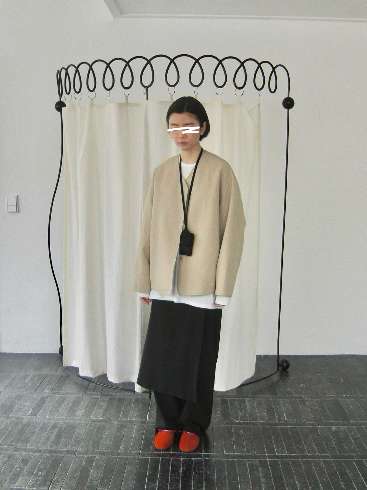 A51.JP家簡約大V領春日外套