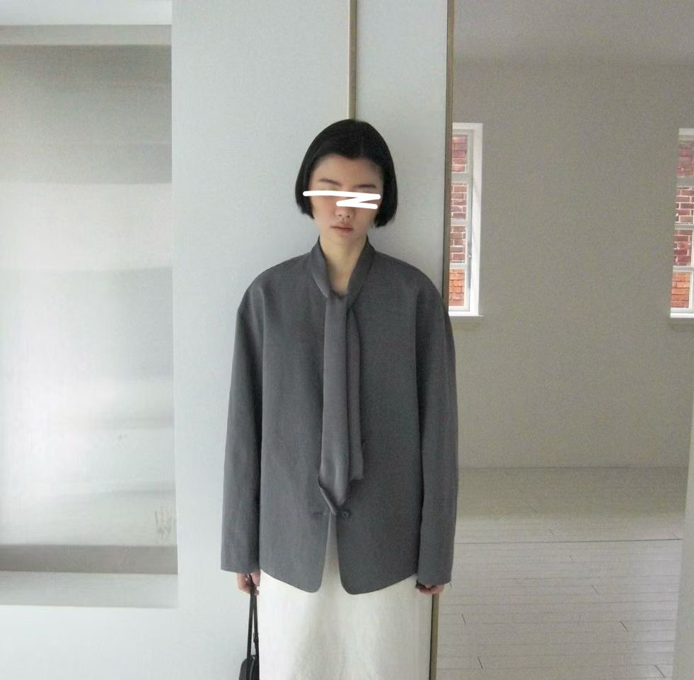 A51.JP家簡約大V領春日外套