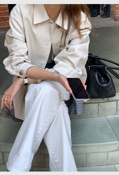 A11.大V家翻領口袋襯衫外套