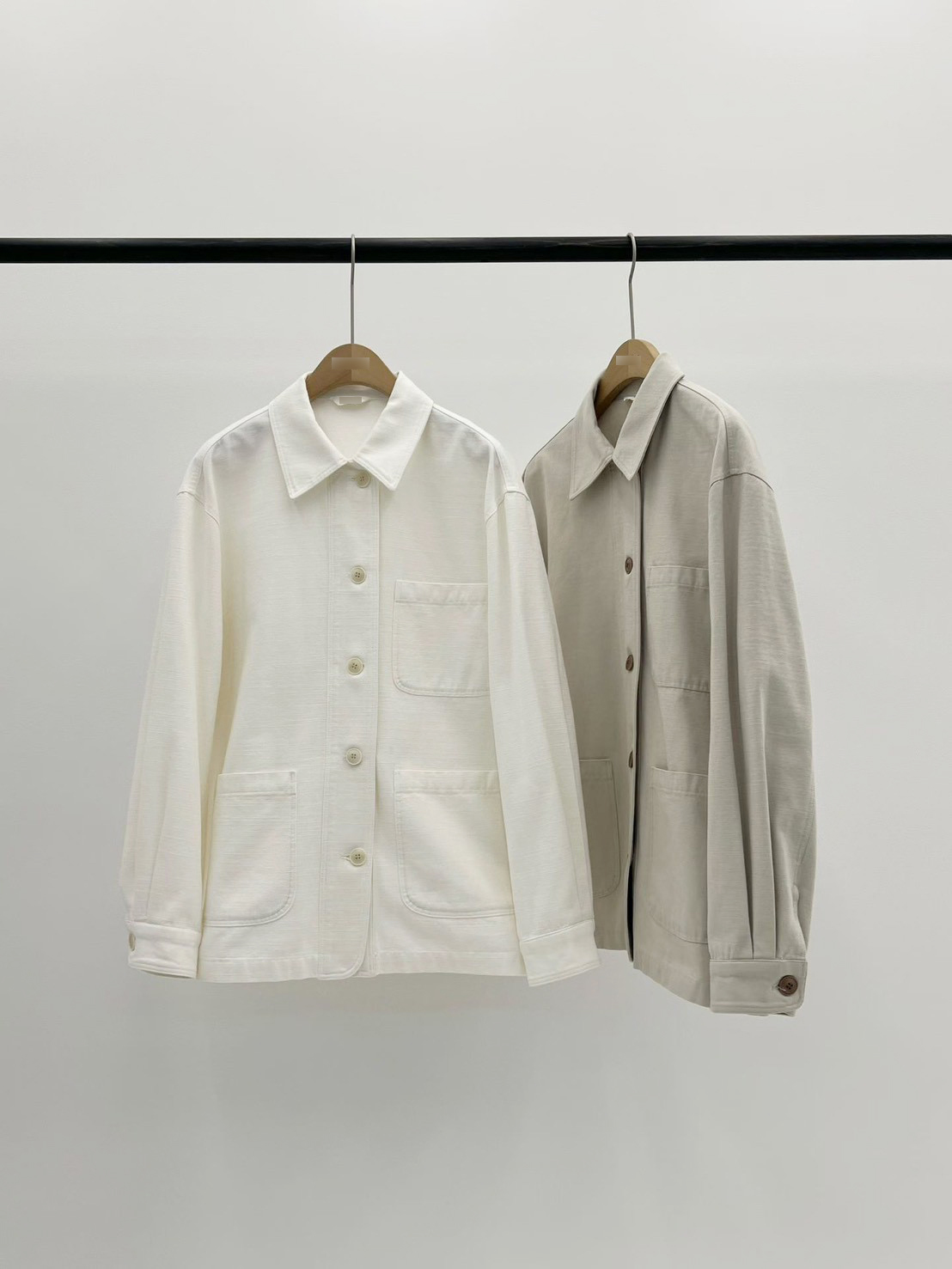 A11.大V家翻領口袋襯衫外套