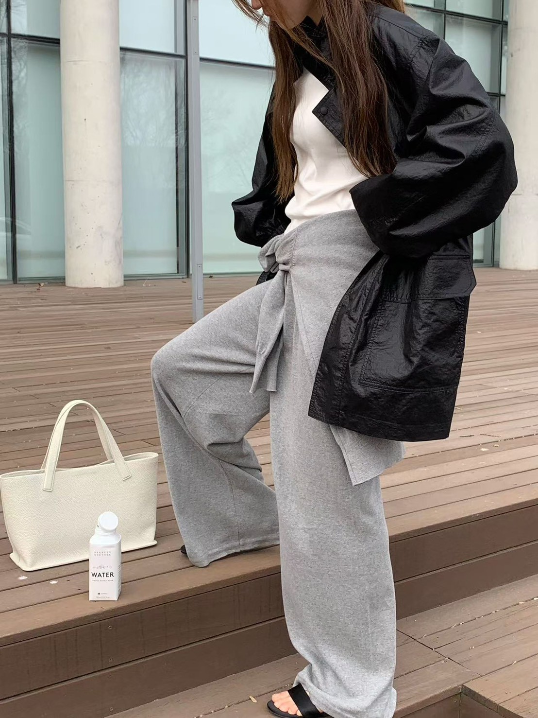 A17.纖瘦家質感超好防風外套