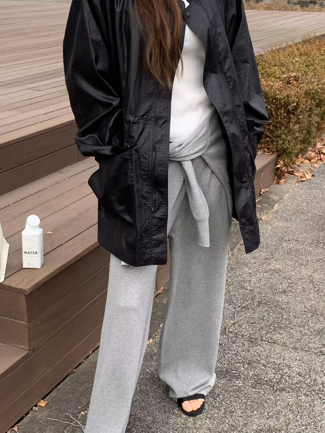 A17.纖瘦家質感超好防風外套