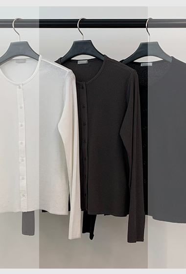 B69.溫柔簡約圓領小外套