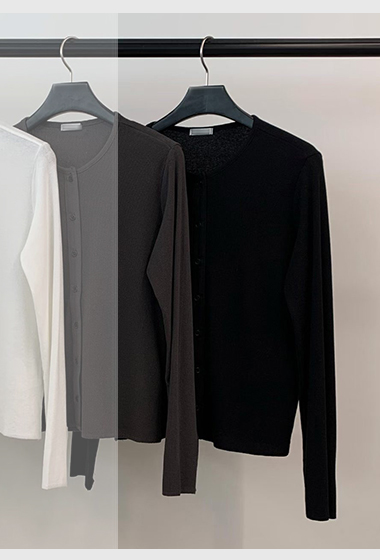 B69.溫柔簡約圓領小外套