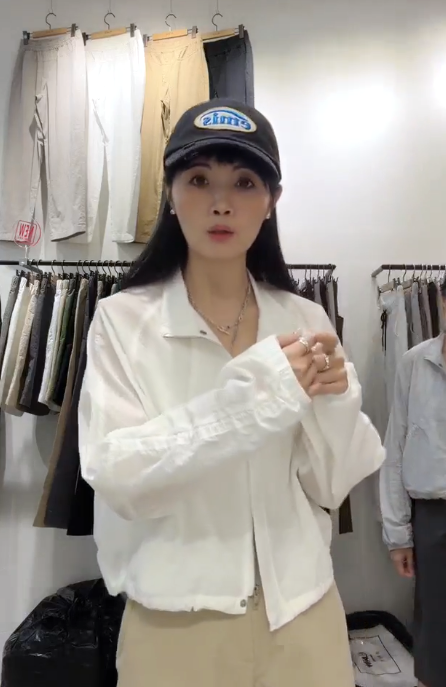 B28.輕柔防曬圓弧口袋小外套