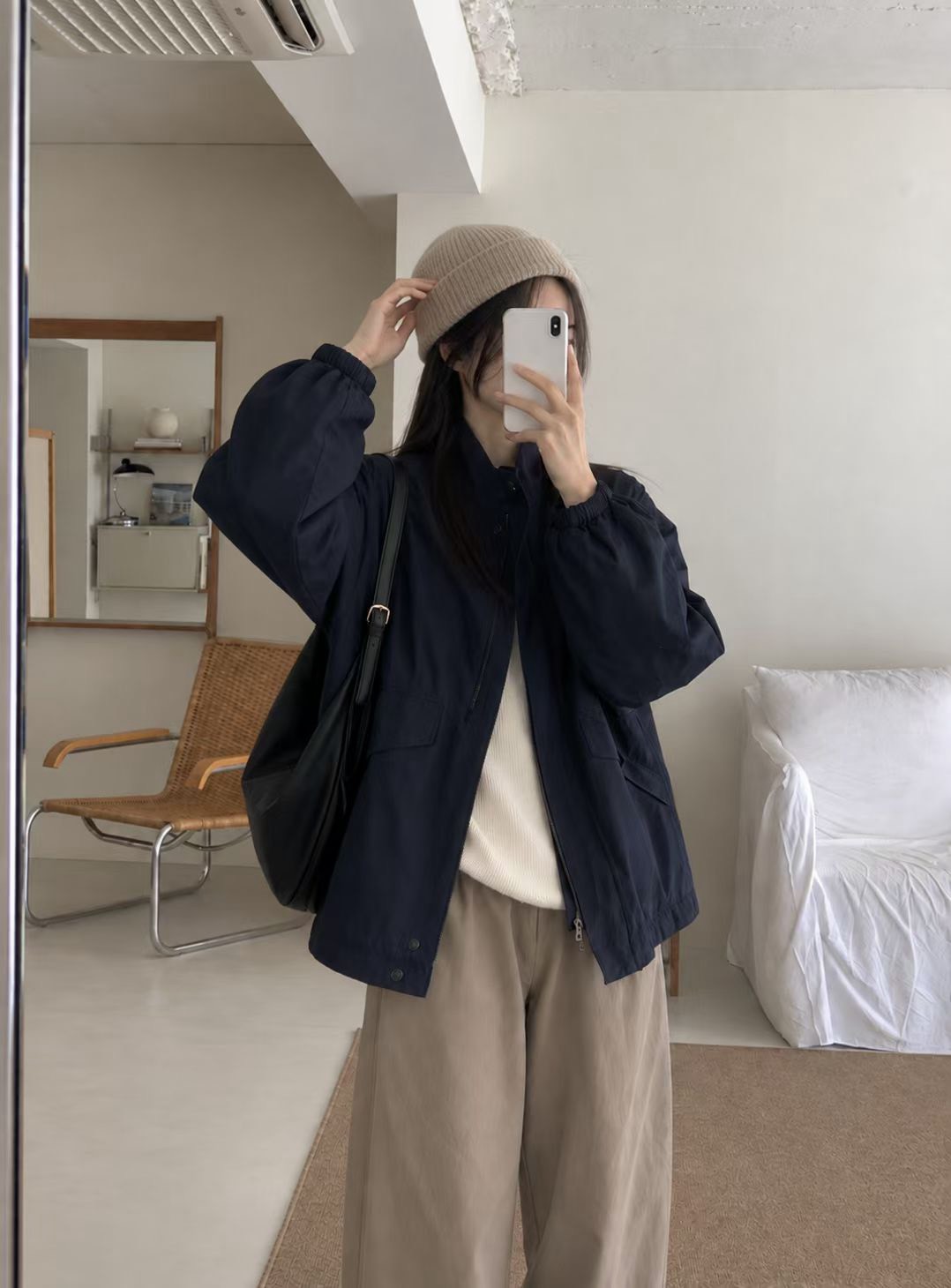 B63.入秋低調風衣夾克