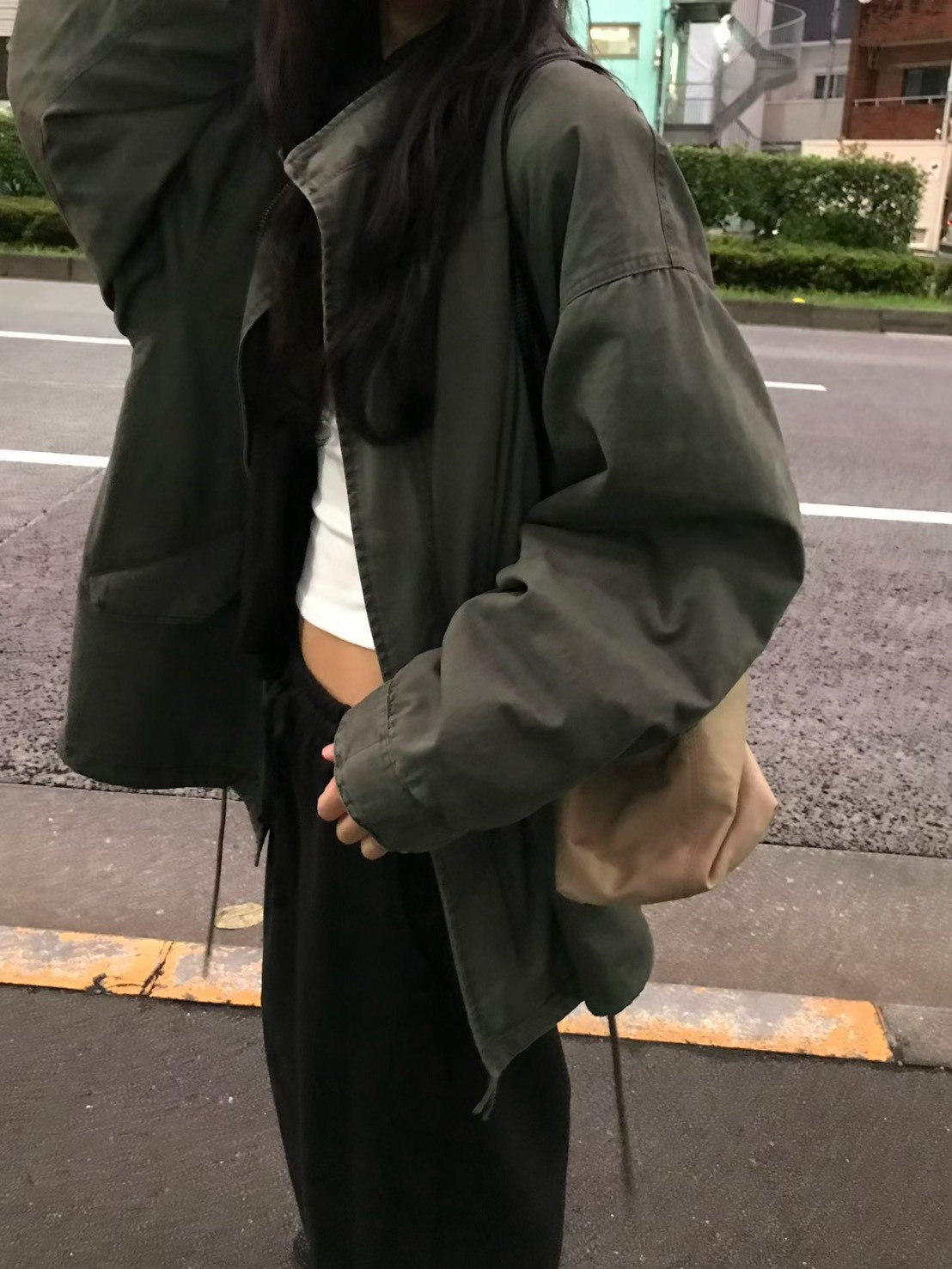 A10.小V家超值多穿法風衣外套(2件式)