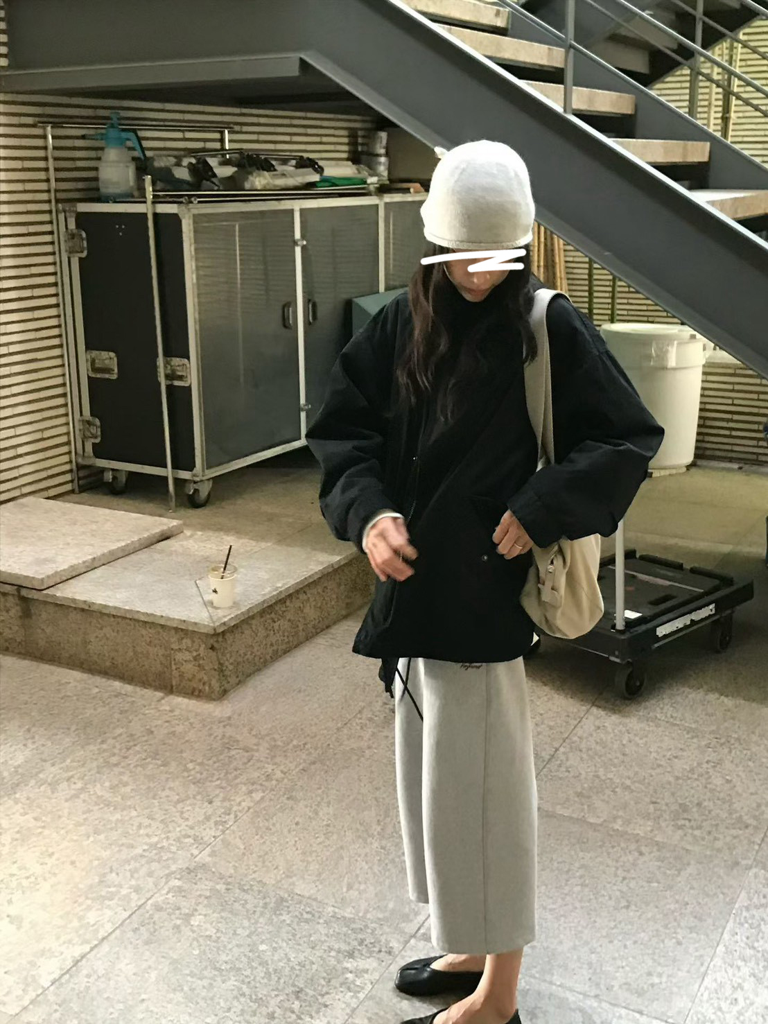 A10.小V家超值多穿法風衣外套(2件式)