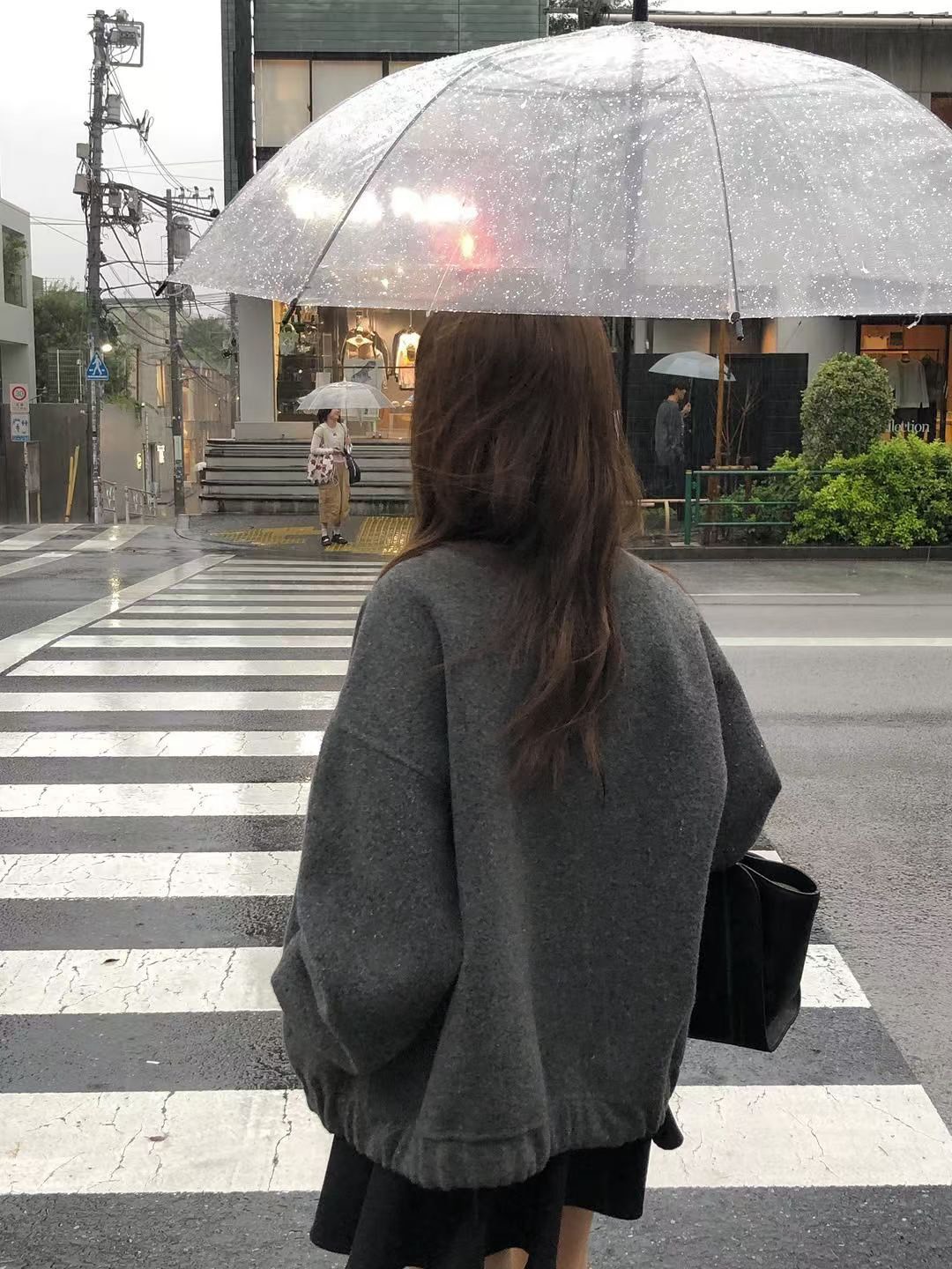 A30.大V家棒球領手工短大衣