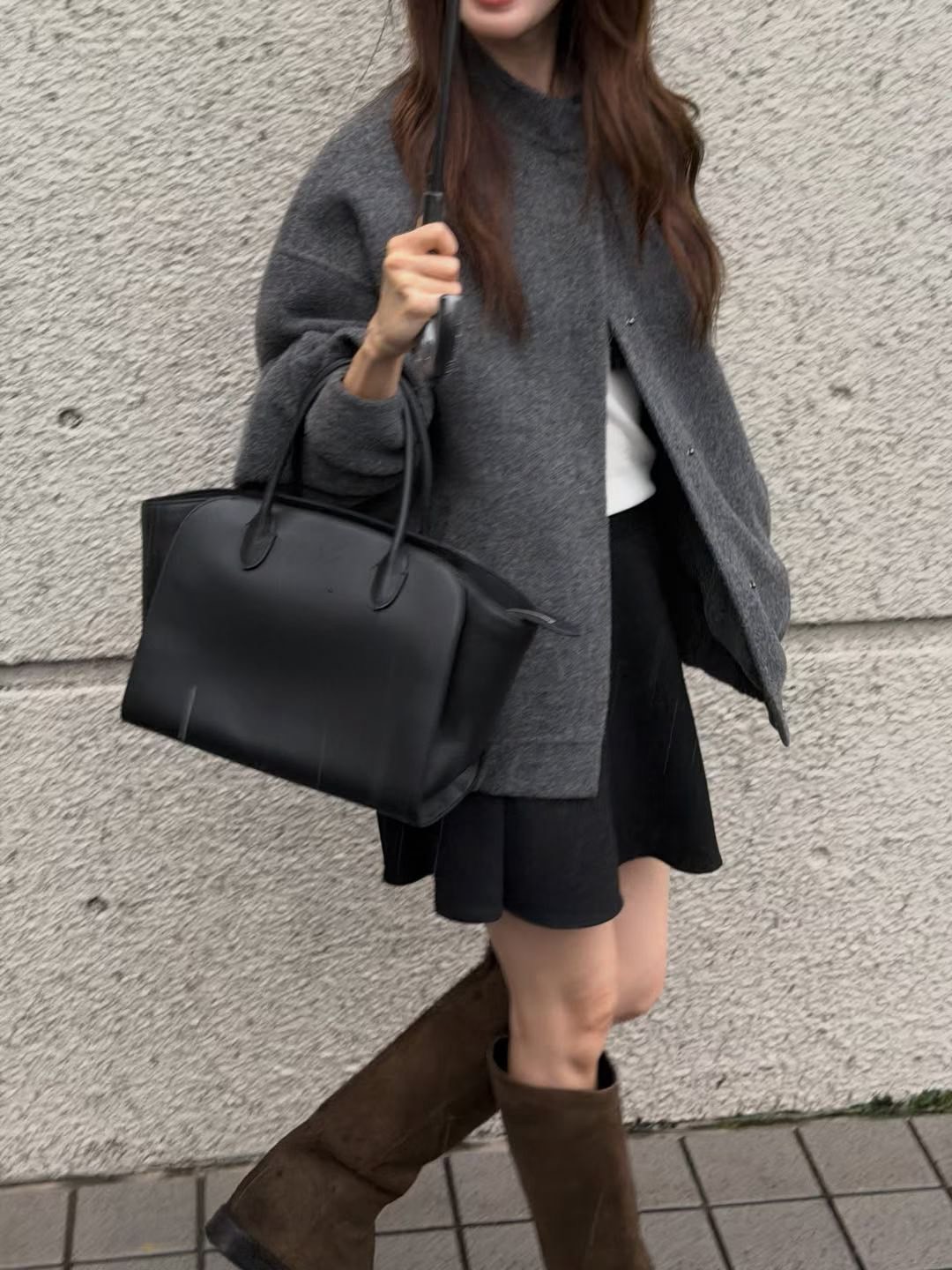 A30.大V家棒球領手工短大衣