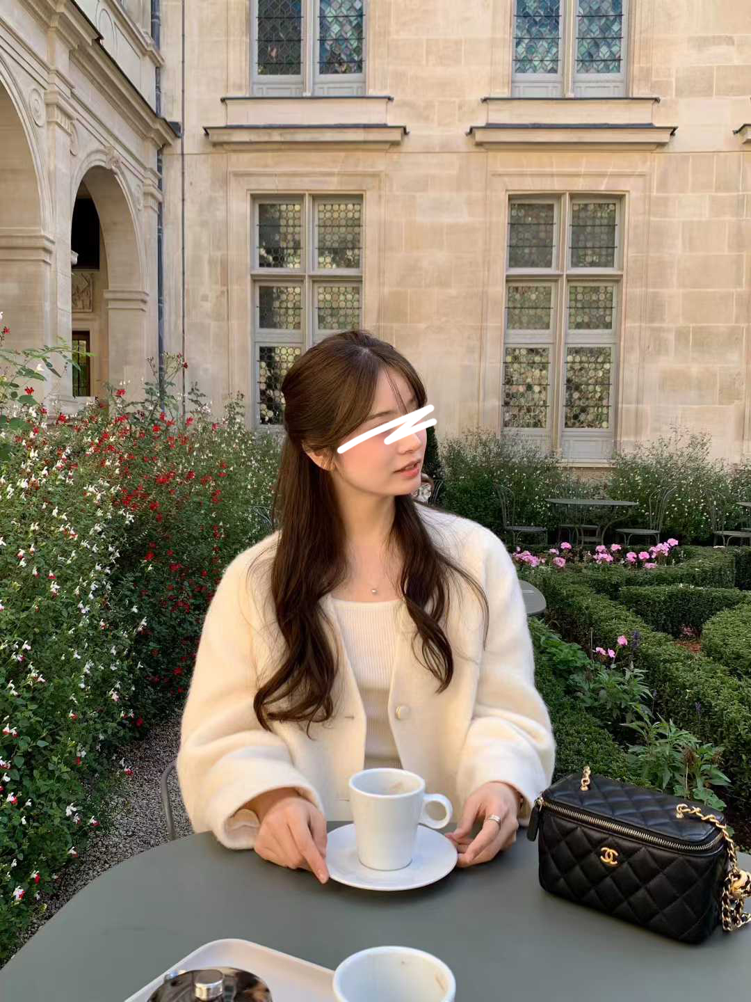 A22.顏值家氣質小千金V領排釦外套