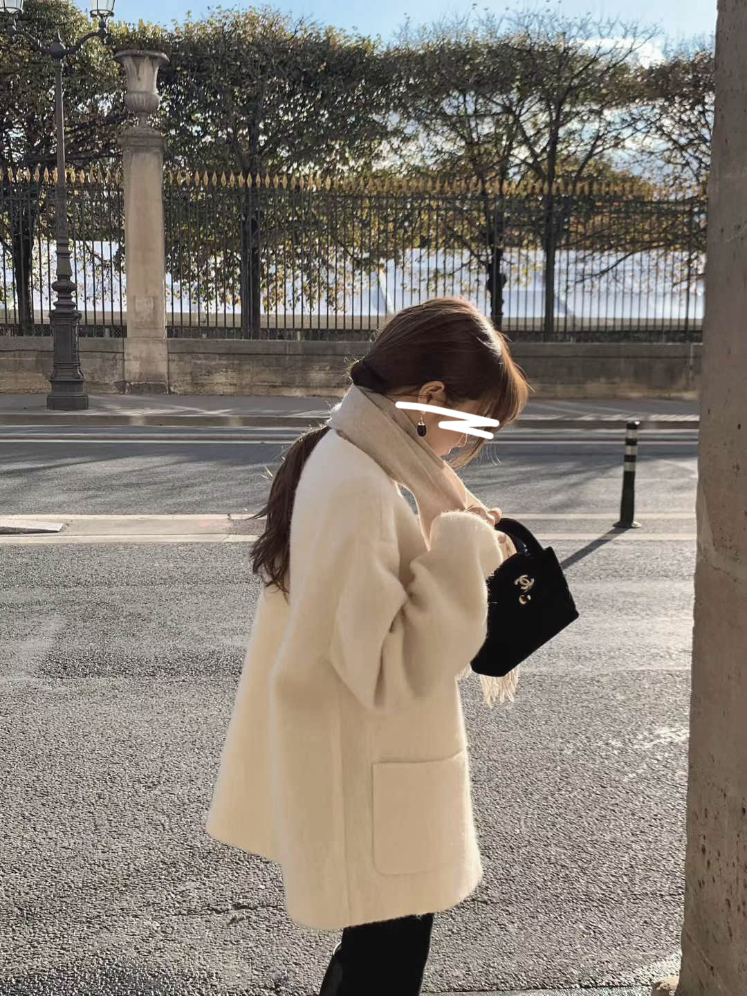 A22.顏值家氣質小千金V領排釦外套