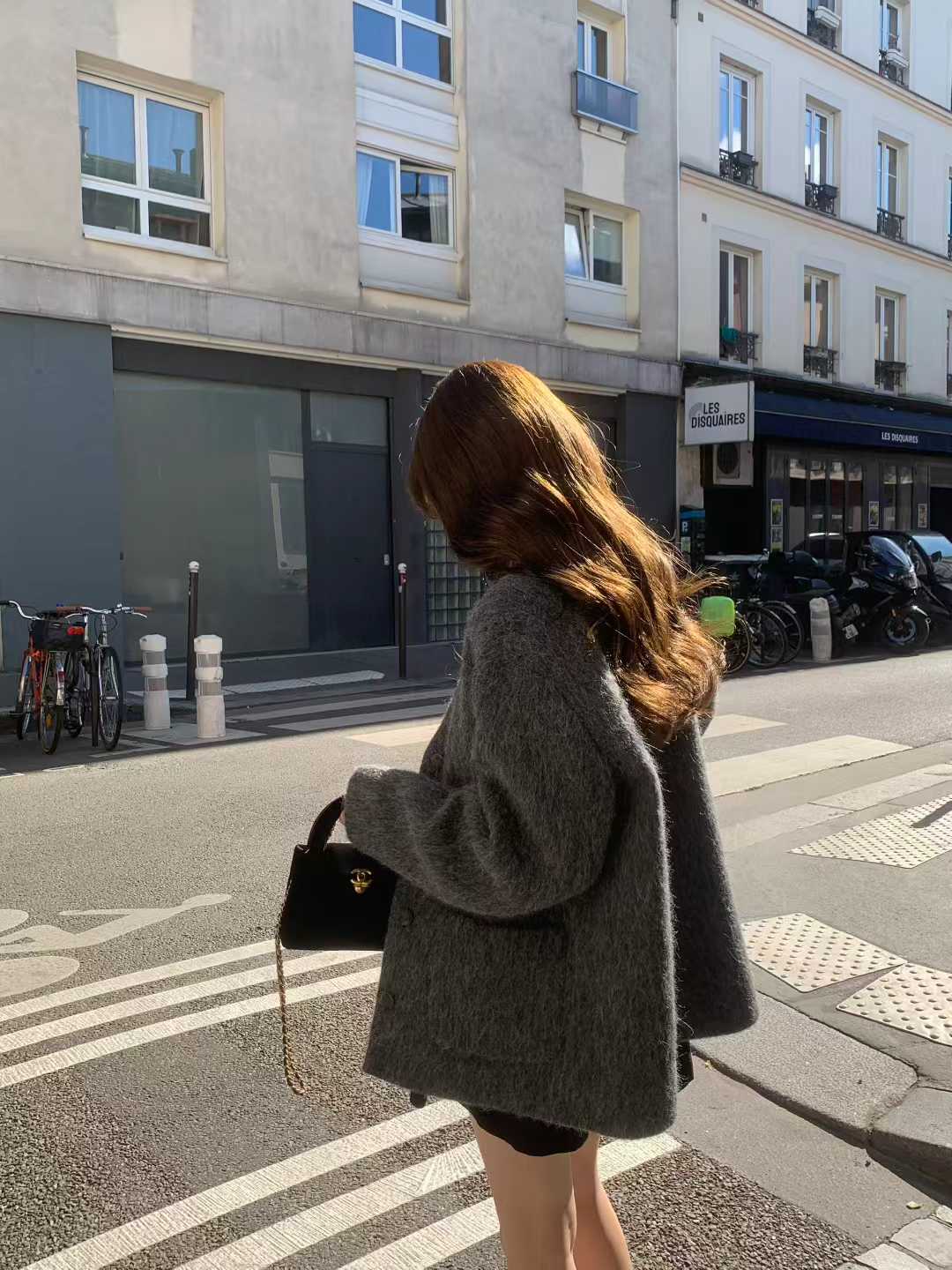 A22.顏值家氣質小千金V領排釦外套