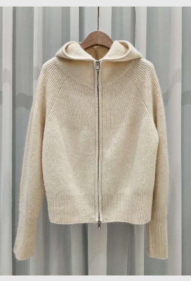 A104.星星家輕鬆浣熊連帽拉鍊外套