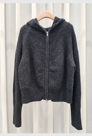 A104.星星家輕鬆浣熊連帽拉鍊外套