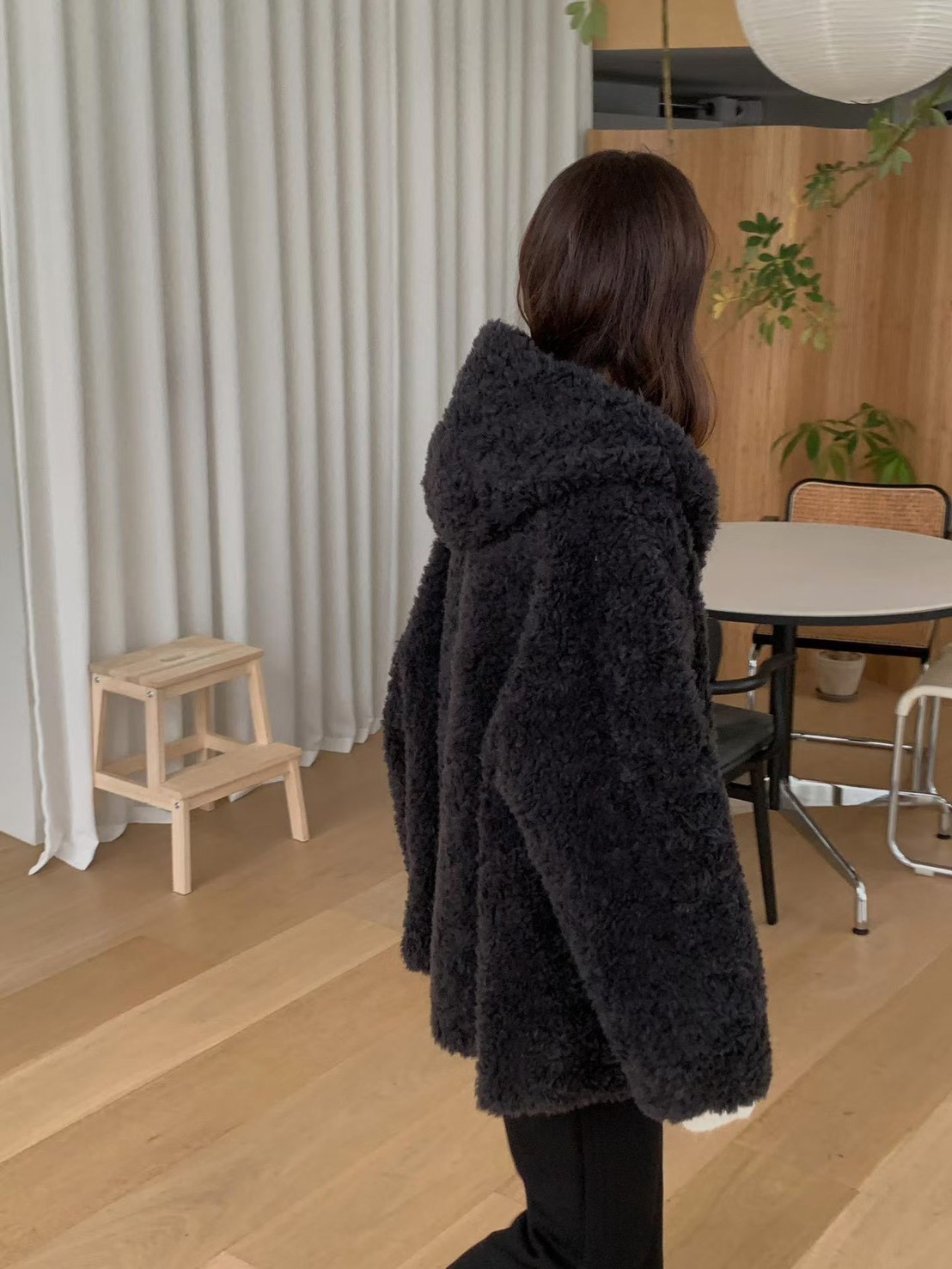 B52.擁抱泰迪熊連帽拉鏈外套