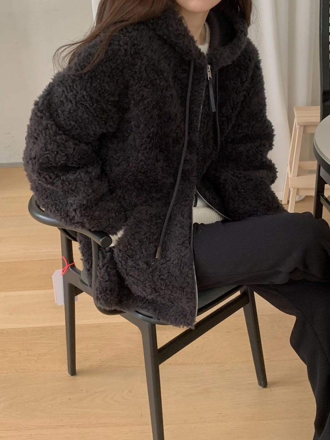 B52.擁抱泰迪熊連帽拉鏈外套