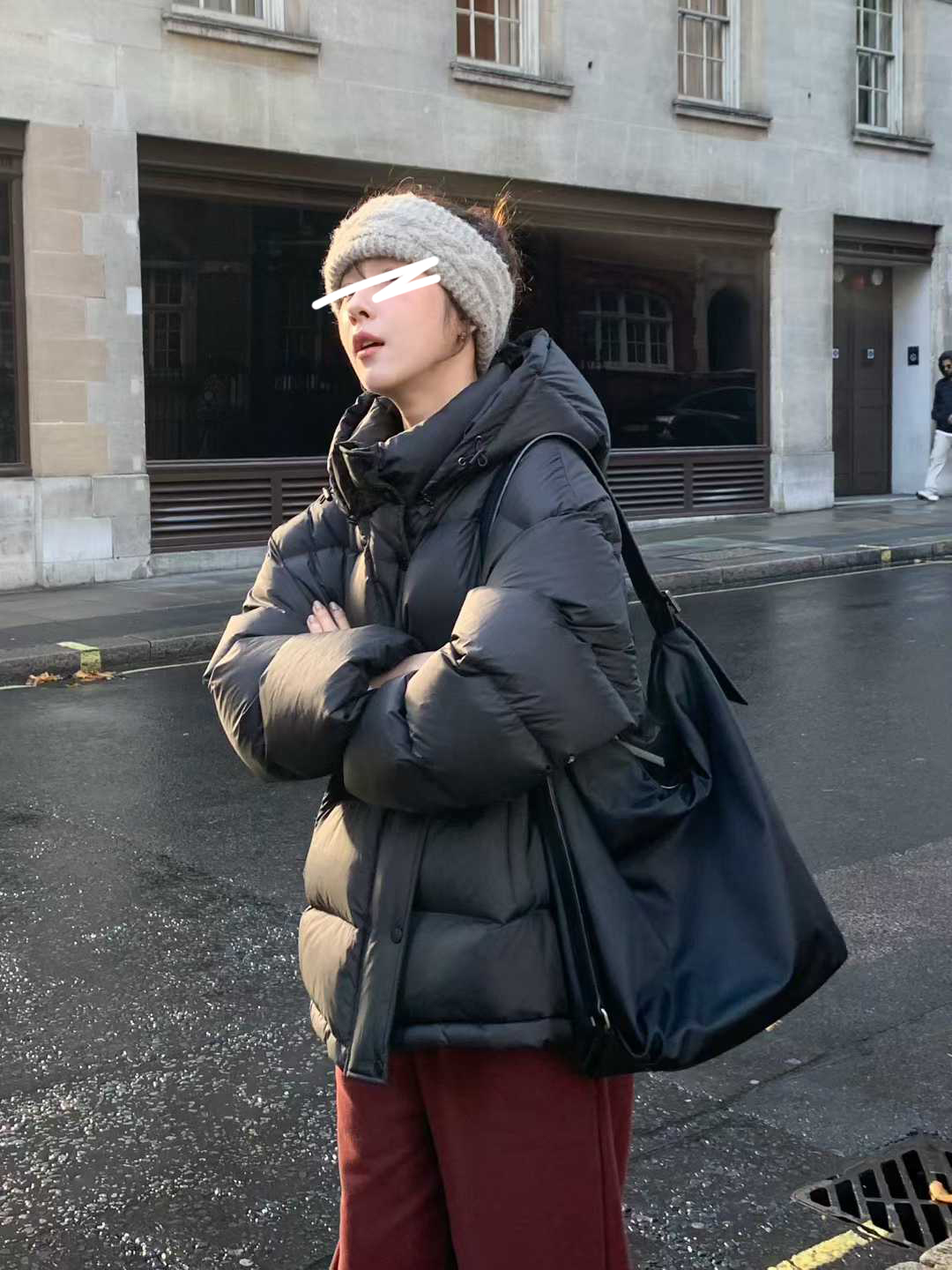 B17.小V家經典保暖連帽鴨絨外套