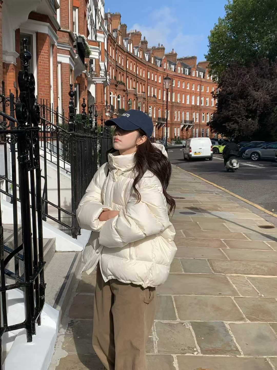 B17.小V家經典保暖連帽鴨絨外套