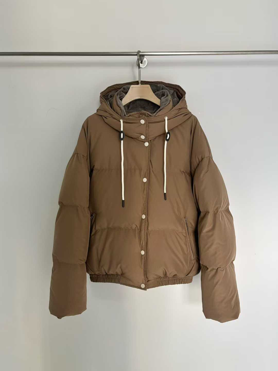 B18.小V家焦糖拿鐵鴨絨保暖外套