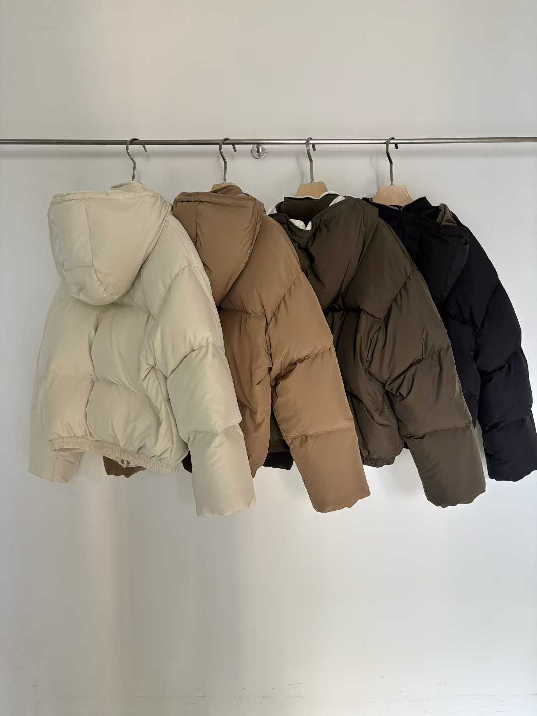 B18.小V家焦糖拿鐵鴨絨保暖外套