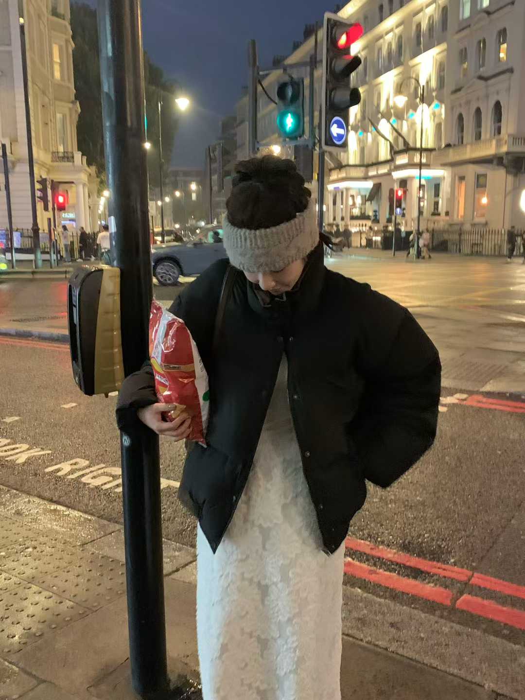 B18.小V家焦糖拿鐵鴨絨保暖外套