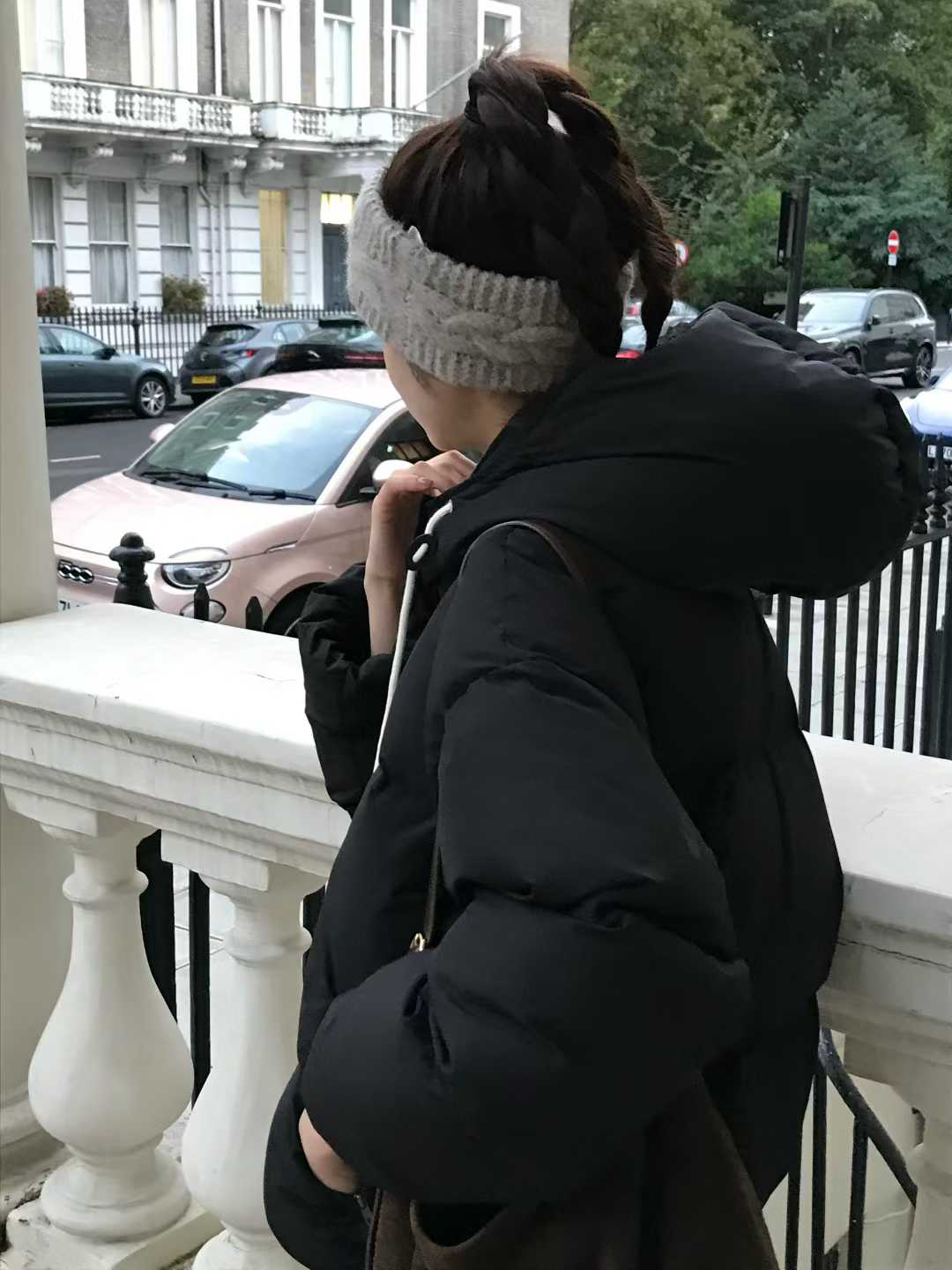 B18.小V家焦糖拿鐵鴨絨保暖外套