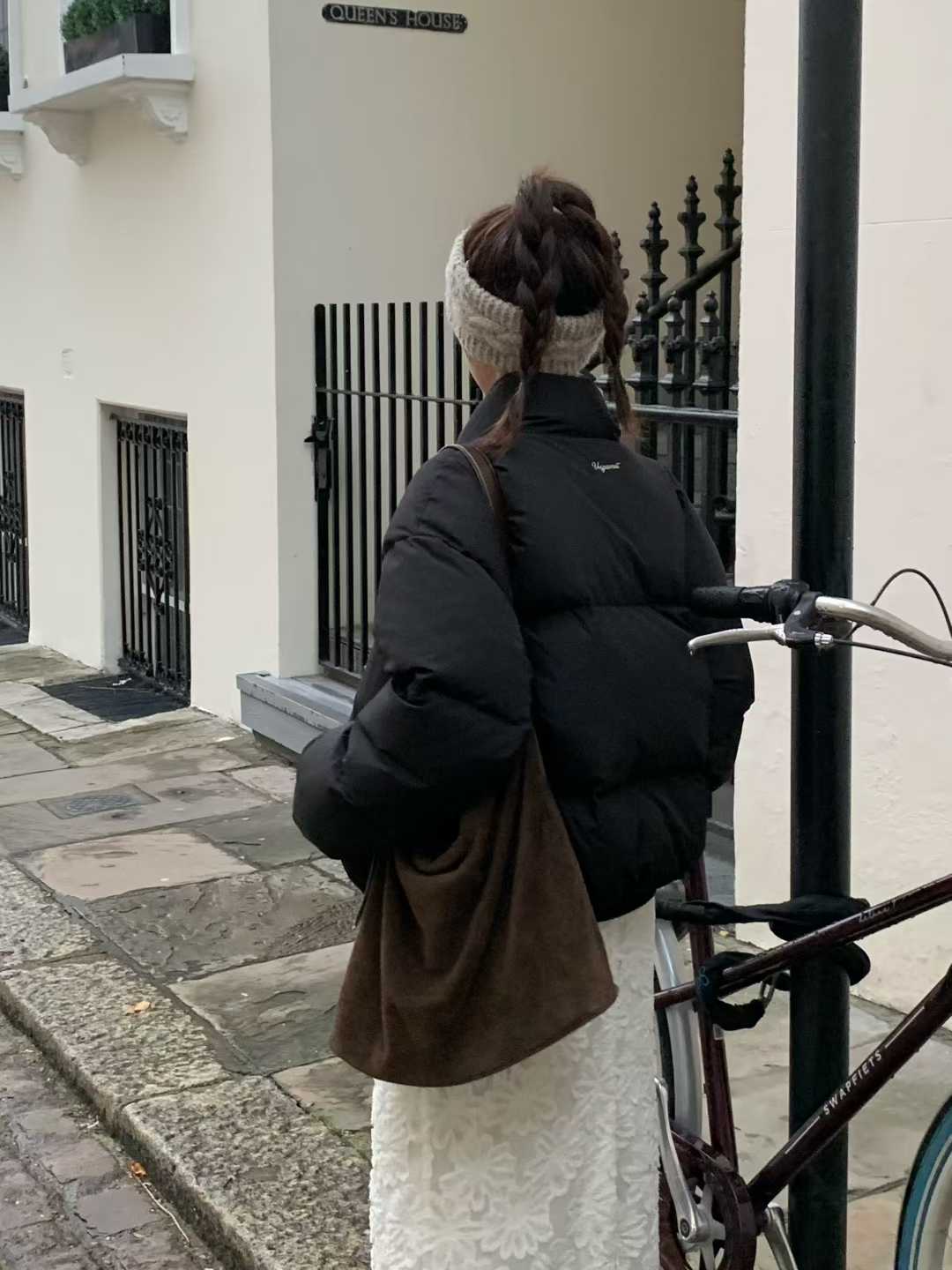 B18.小V家焦糖拿鐵鴨絨保暖外套