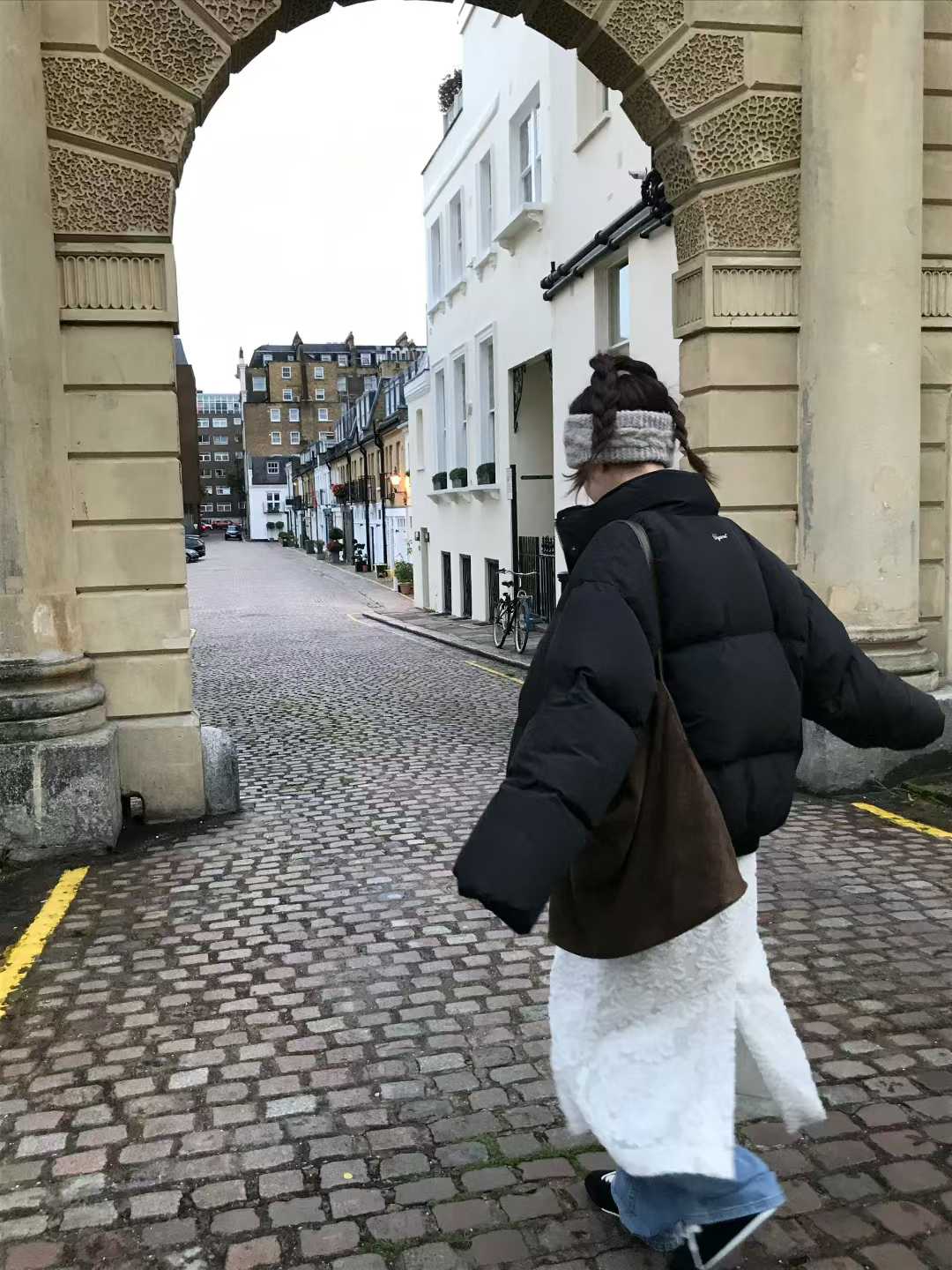 B18.小V家焦糖拿鐵鴨絨保暖外套