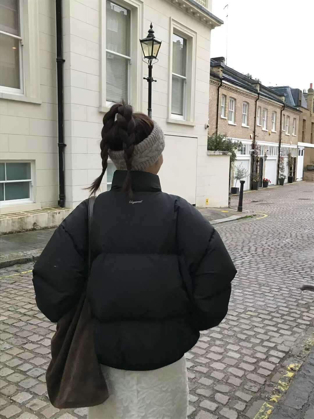 B18.小V家焦糖拿鐵鴨絨保暖外套