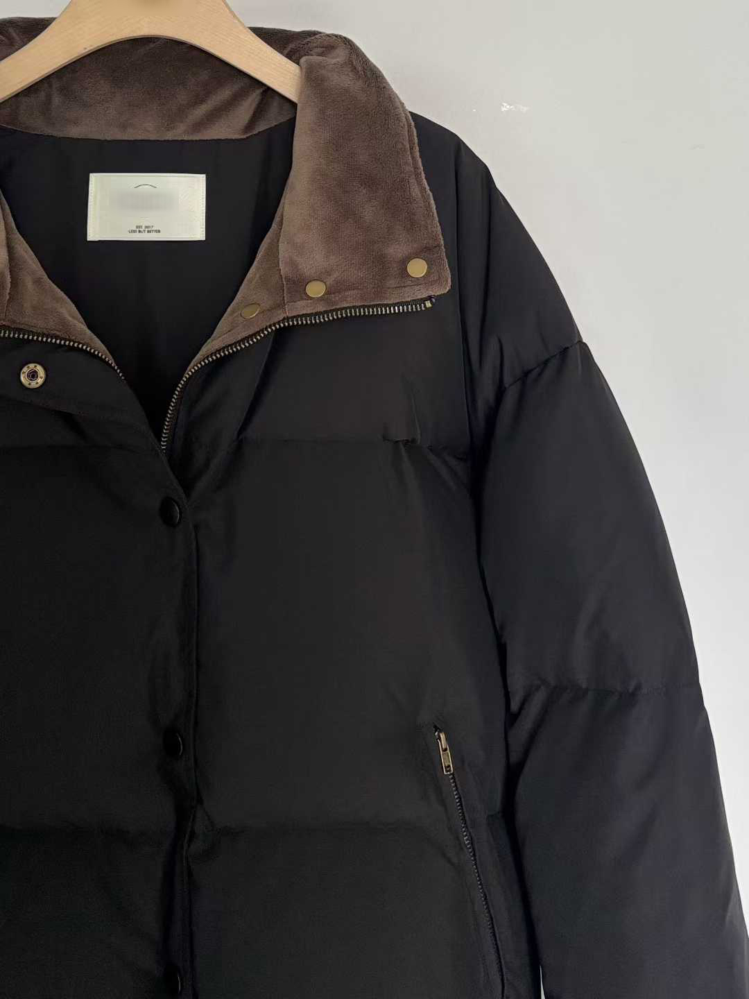 B18.小V家焦糖拿鐵鴨絨保暖外套