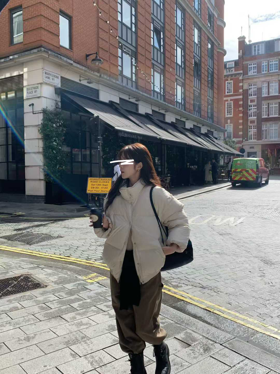 B18.小V家焦糖拿鐵鴨絨保暖外套