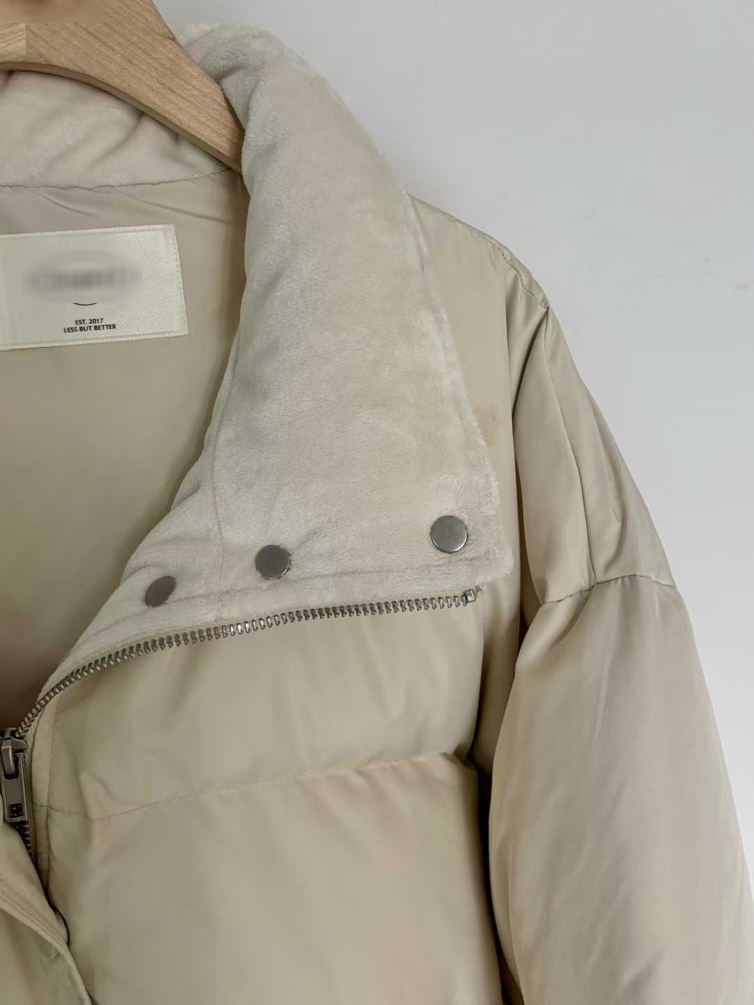 B18.小V家焦糖拿鐵鴨絨保暖外套