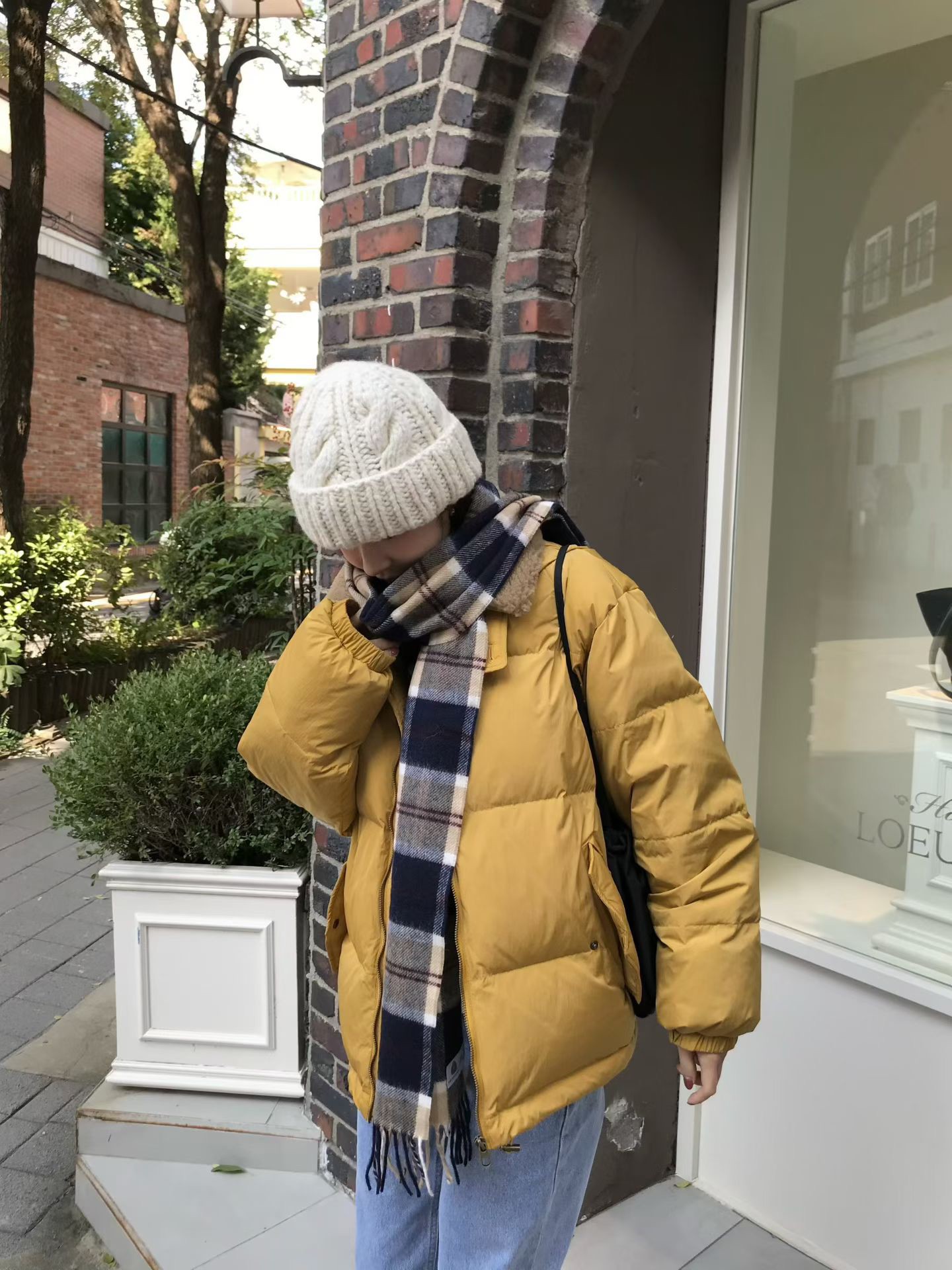 B22.小V家可愛毛毛領鴨絨外套