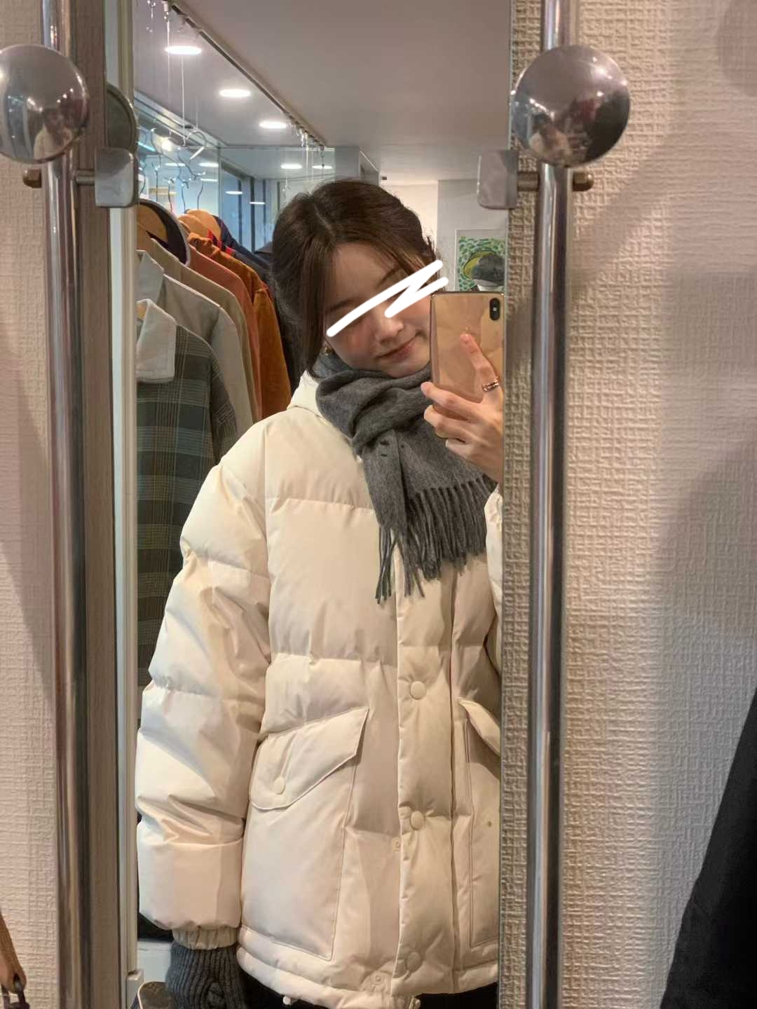 A23.顏值家雪季女孩保暖鴨絨外套