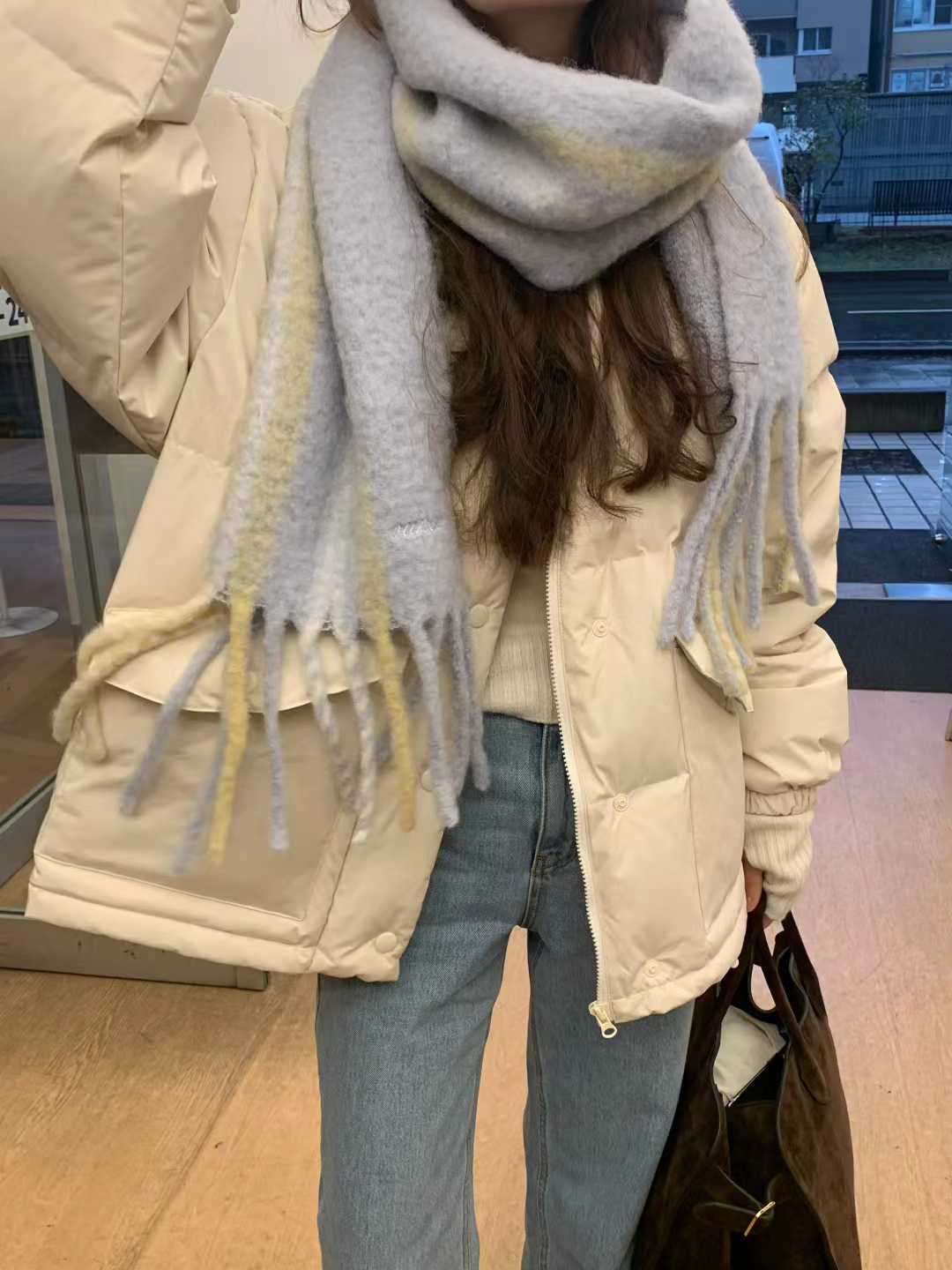 A23.顏值家雪季女孩保暖鴨絨外套