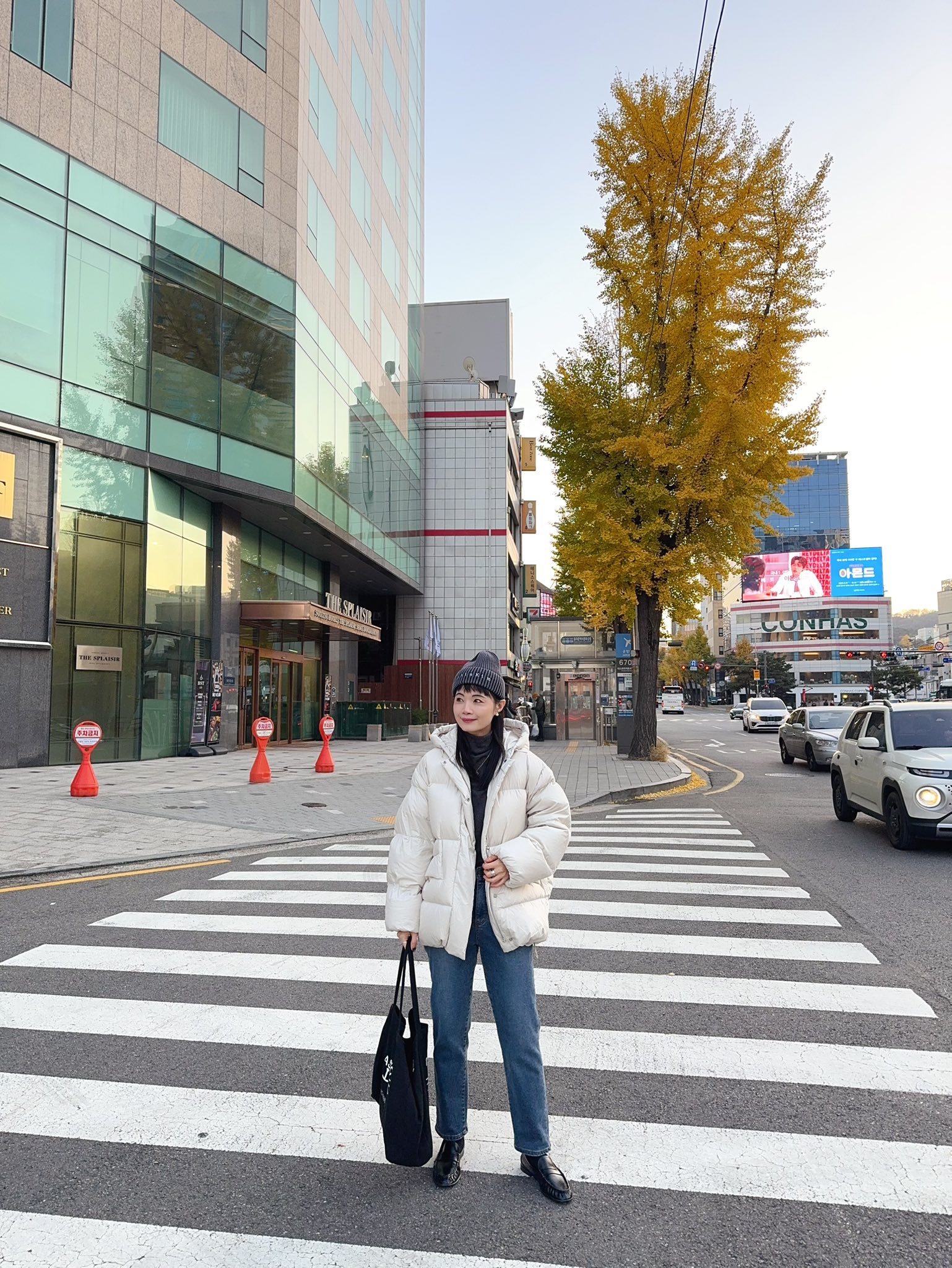 B26.小臉歐膩連帽極光羽絨外套