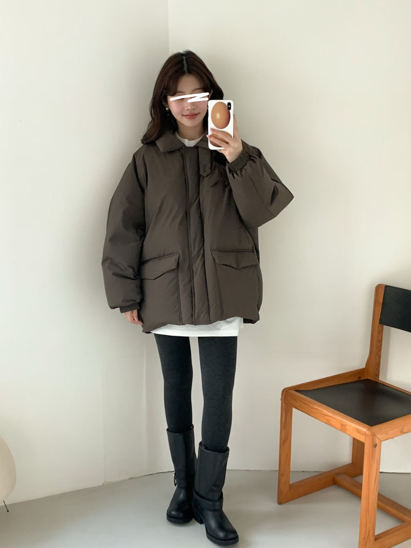 B09.許願極光保暖100%鵝絨外套