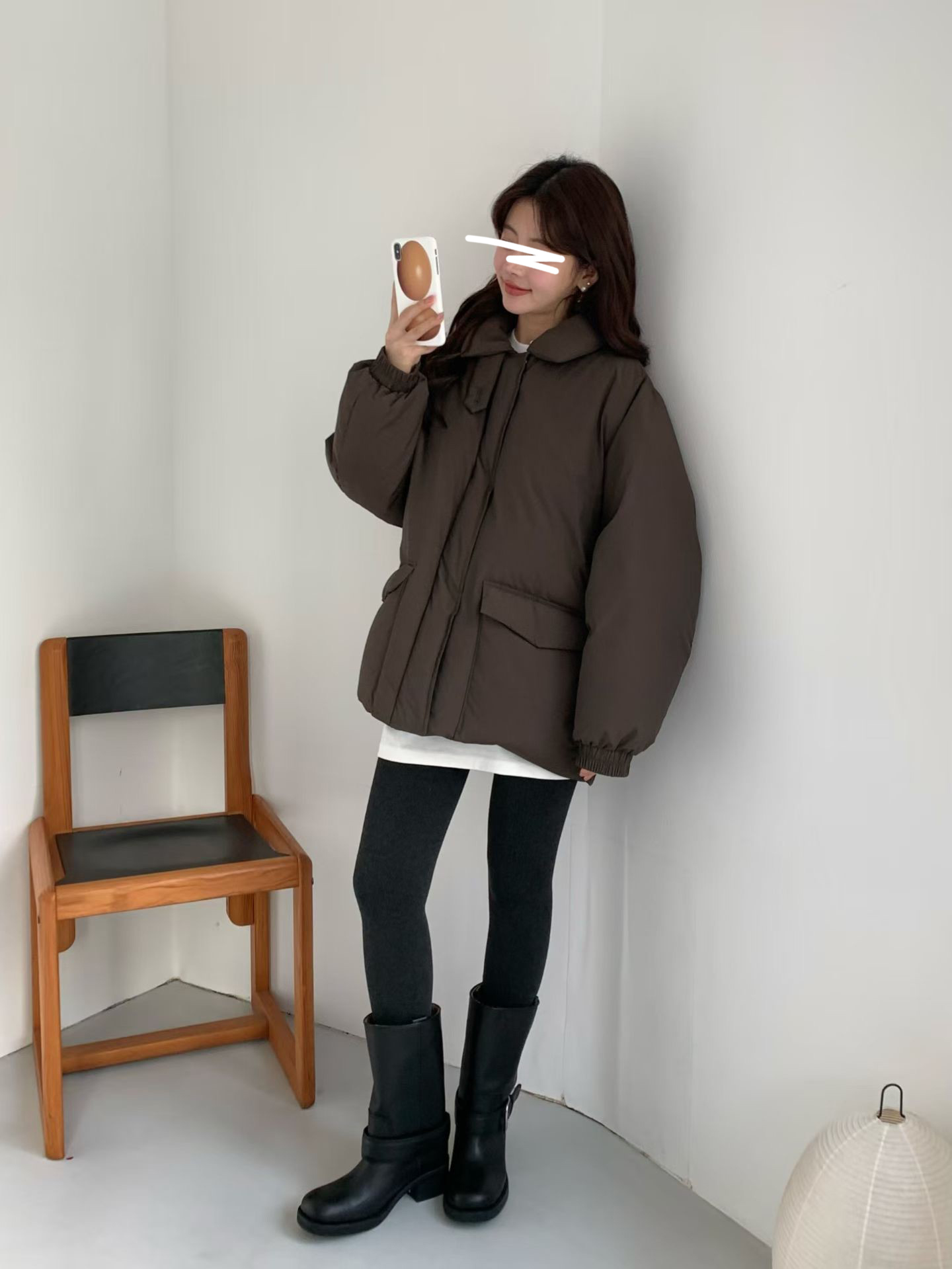 B09.許願極光保暖100%鵝絨外套