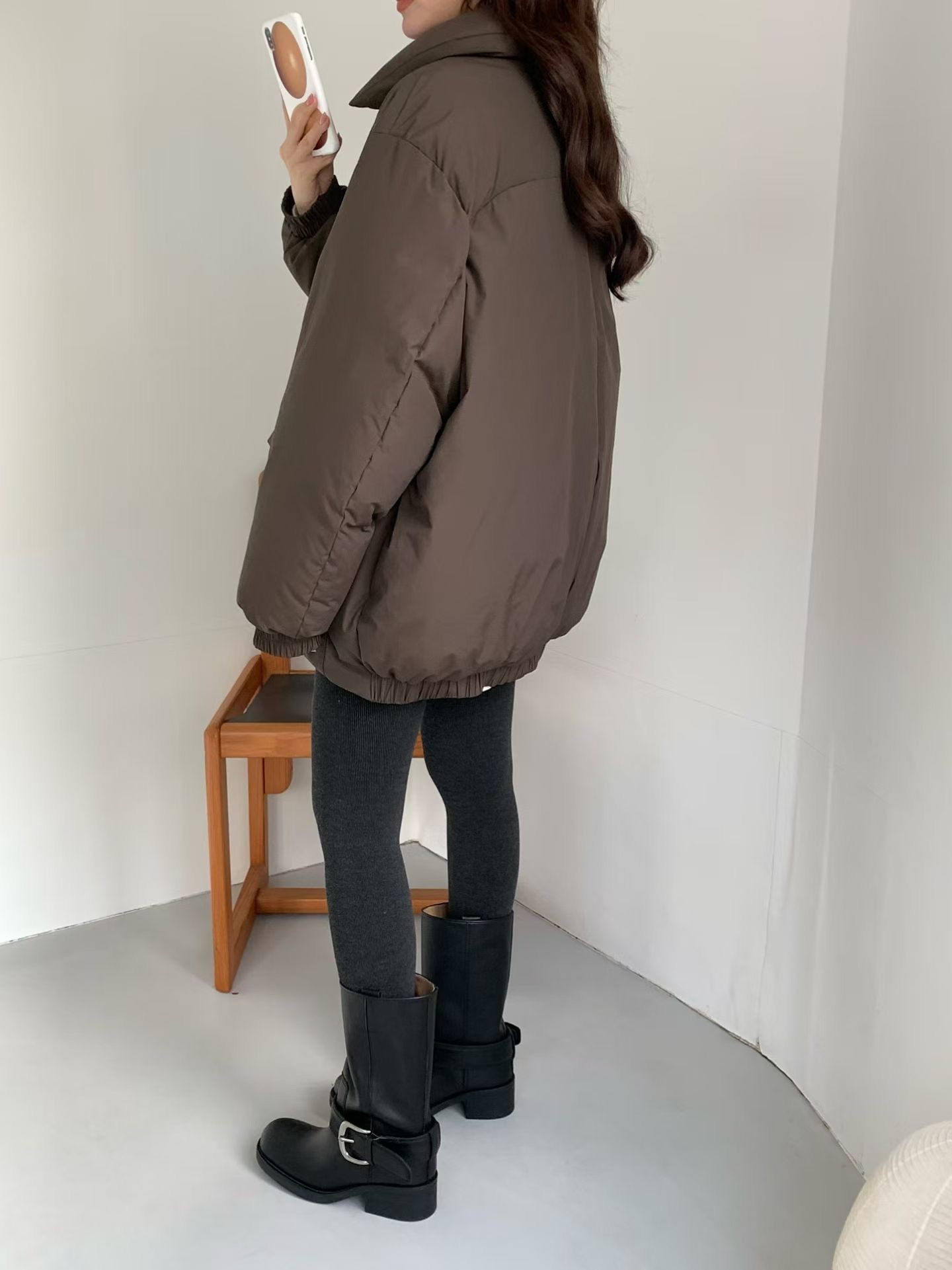 B09.許願極光保暖100%鵝絨外套