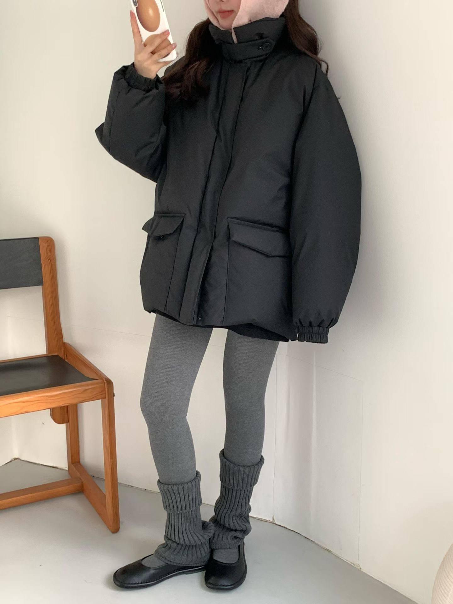 B09.許願極光保暖100%鵝絨外套