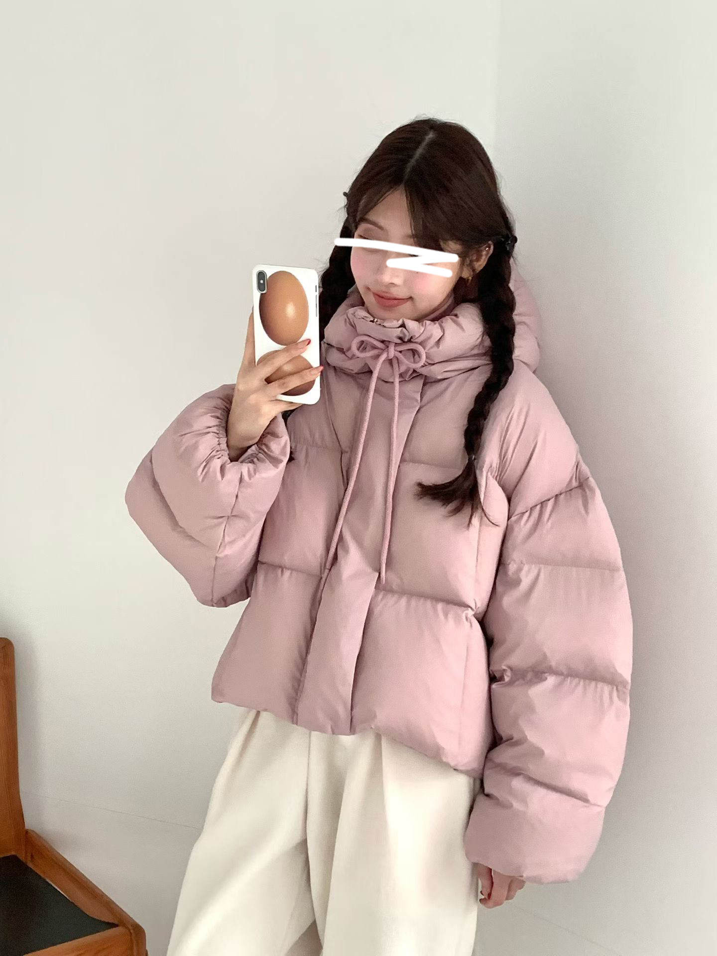 B07.甜美防寒賞雪100%鵝絨外套