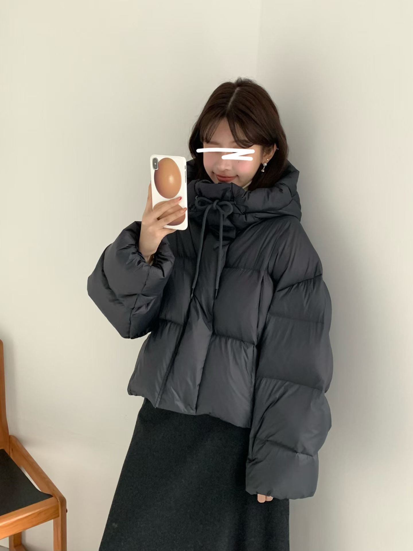 B07.甜美防寒賞雪100%鵝絨外套