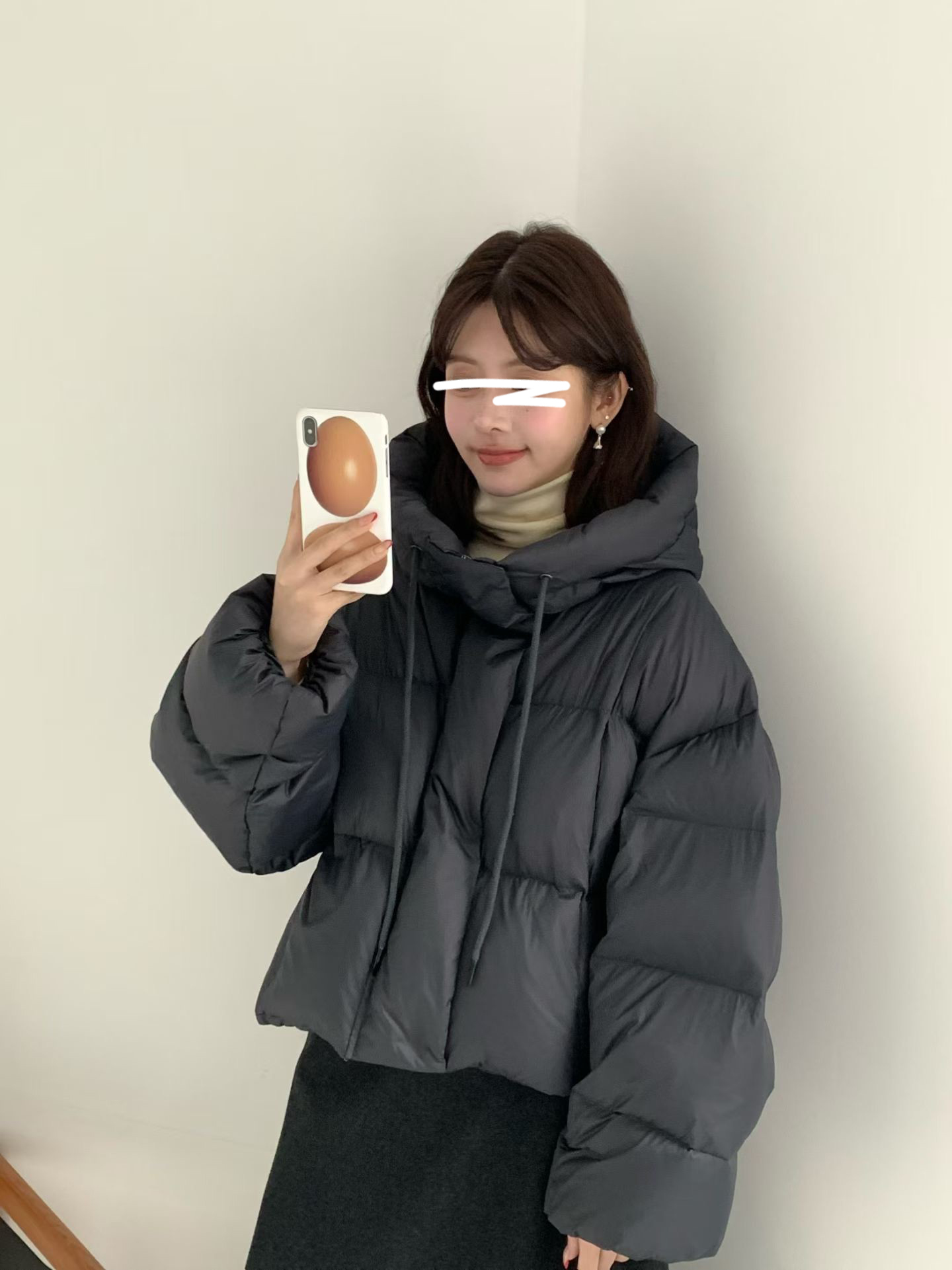 B07.甜美防寒賞雪100%鵝絨外套