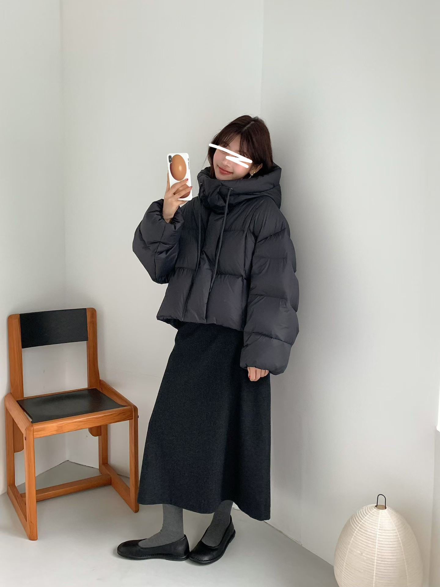 B07.甜美防寒賞雪100%鵝絨外套